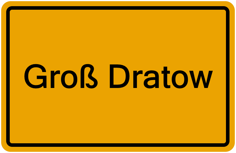 Handelsregisterauszug Groß Dratow